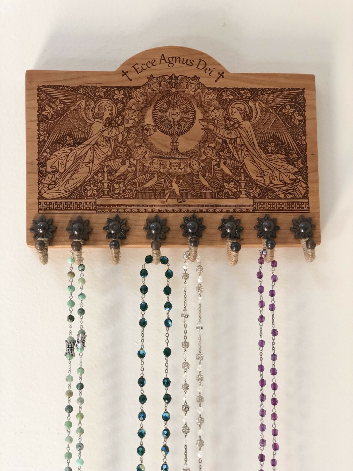 Ecce Agnus Dei Rosary Hanger | Peter’s Square