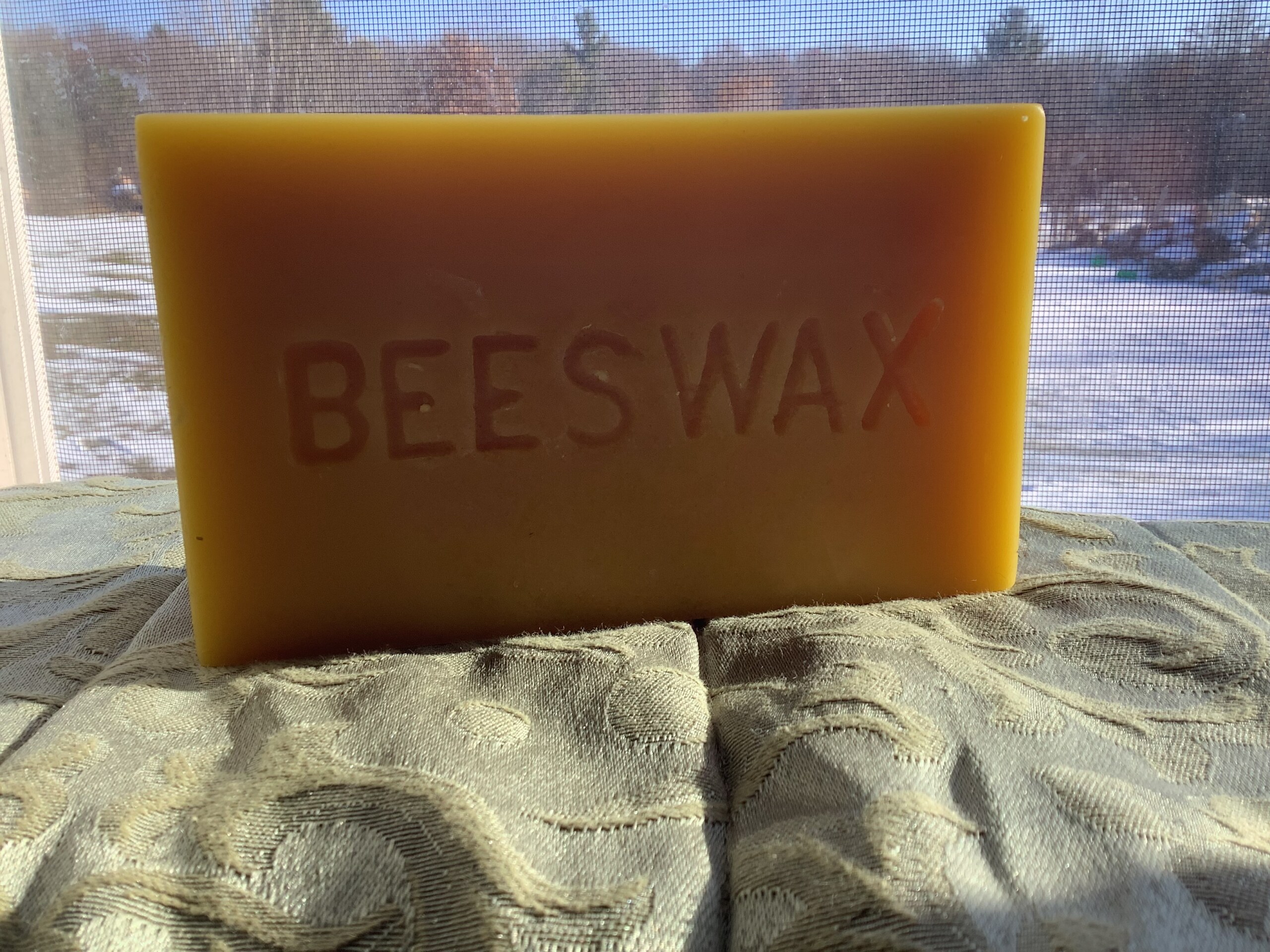 1 lb. Beeswax Block (Qty. 1, 11 or 16)