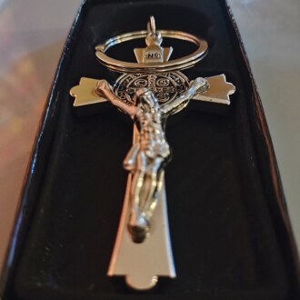 Saint Benedict Keychain