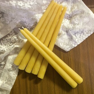 Beeswax Taper Set