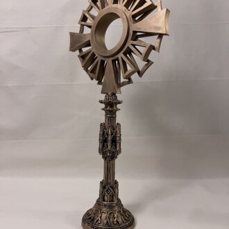 catholic monstrance, blessed sacrament gothic home altar or chapel gift for communion