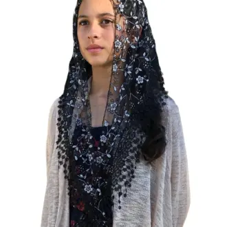 Cherry Blossom Chapel Veil