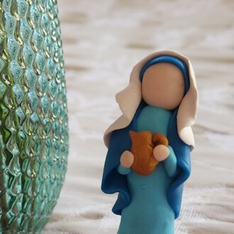 Mini St. Martha of Bethany Figurine