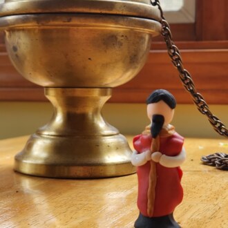 Mini St.Ignatius of Loyola Figurine