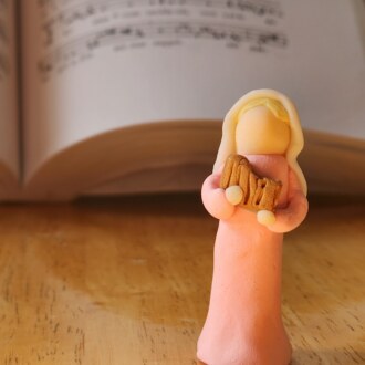 Mini St. Cecilia Figurine
