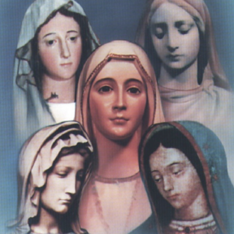 Many Faces of Mary book