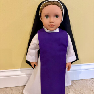 Children of Mary Sisters 18" doll habit
