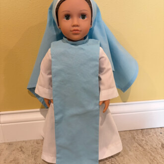 Daughters of Mary 18" Doll Habit